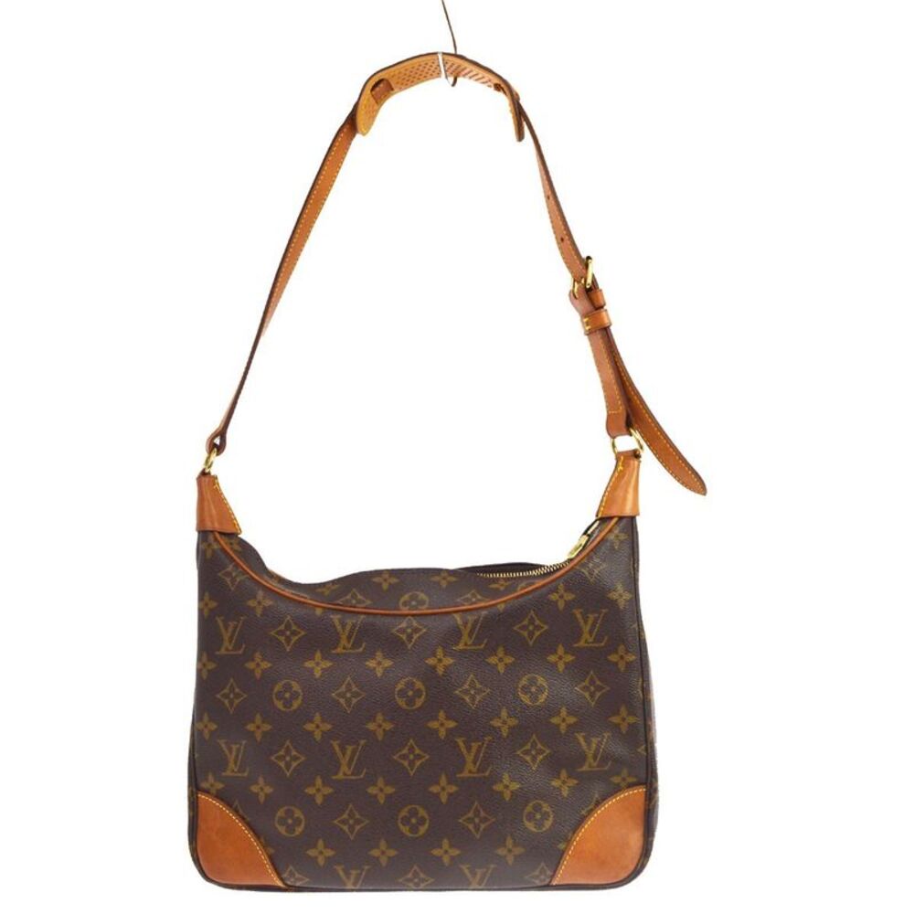 Louis Vuitton Boulogne Monogram Canvas Brown Canvas Handbag